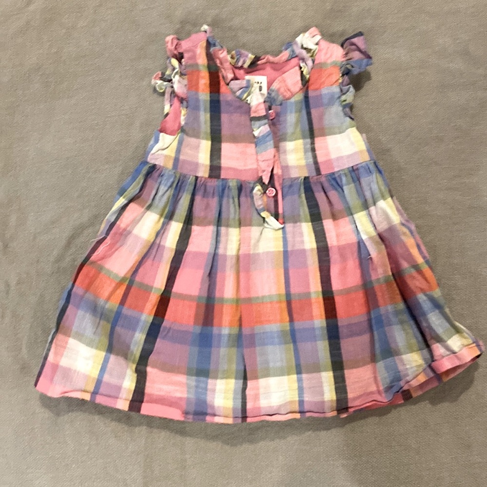 Baby gap madras plaid sundress